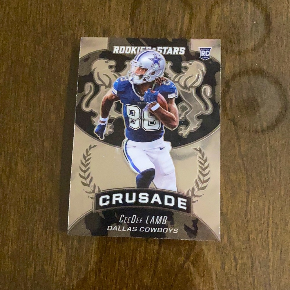 Cedee lamb football card